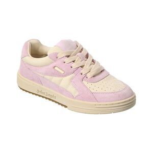 Palm Angels University Lt Canvas & Suede Sneaker, Pink